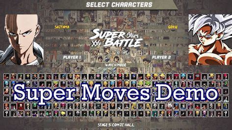 Anime Super Battle Stars MUGEN V1.5 [Super Moves Demo].